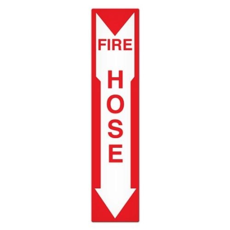 Fire Safety Sign Fire Hose Arrow