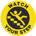 Floor Safety Message Sign Watch Your-Step