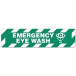Floor Safety Message Sign Emergency Eye Wash 6pk
