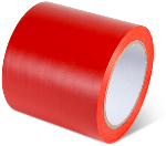 Aisle Marking Tape, Red, 4