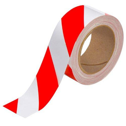 Tuff Mark Floor Marking Tape Red White Stripe 4