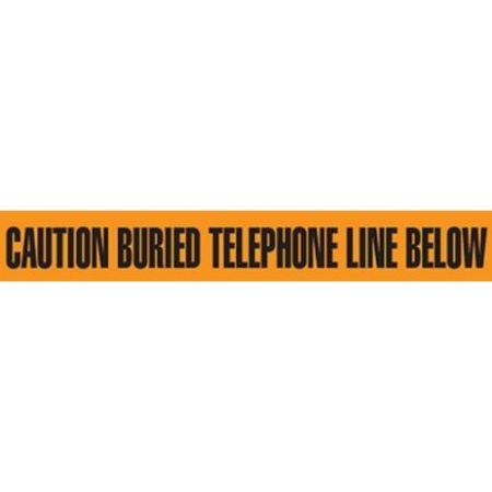 Utility Marking Tape Caution Buried Telephone Line Below