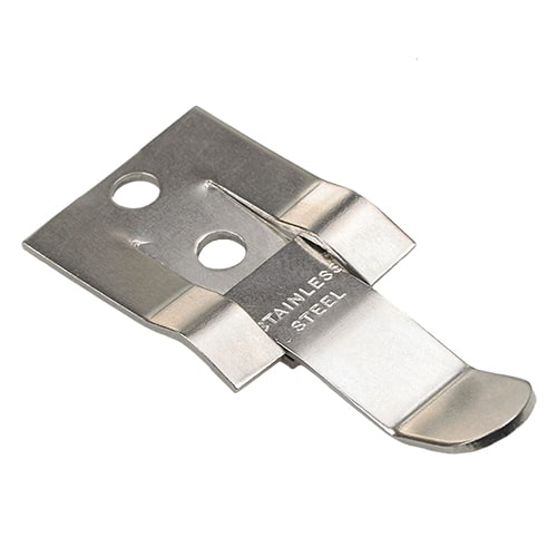 Stainless Steel Clip, Low Profile
