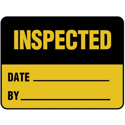 Inspected Label