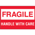 2" x 3" Fragile Handle With Care