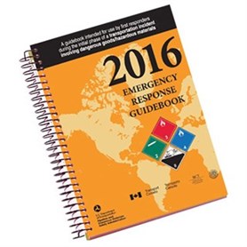 2016 Emergency Response Guidebook, Spiral Bound Pocket Size