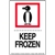 Keep Frozen Label 2-3/4" x 4"