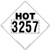Hot 3257 Marking - Removable Vinyl