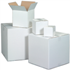 9" x 9" x 9" White Corrugated Boxes 25ct