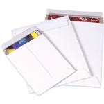 12-3/4" x 15" White Self Seal StayFlat Plus Mailers 100ct