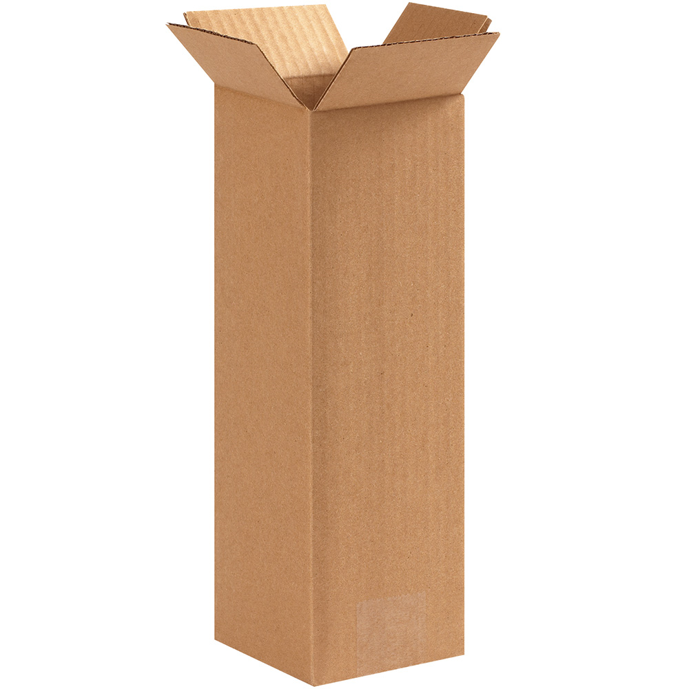6" x 6" x 12" Tall Corrugated Boxes 25ct