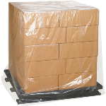 51 x 49 x 73" 3 Mil Clear Pallet Covers 50ct