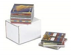 5-5/8 x 4-3/16 x 5" CD Jewel Case Corrugated Mailer