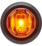 Redline Amber 3/4" Round LED Clearance, Marker Light & Grommet