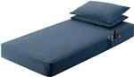 Semi-Truck RV Camper Blue 4-Piece Sheet Set 80 x 42 x 7.5