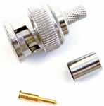 BNC Male Crimp-on Connector