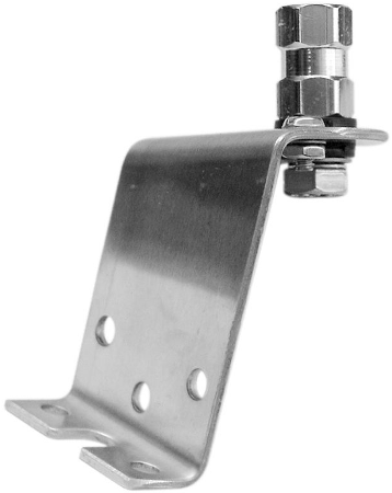 Left Side Van Antenna Mount for Vehicles with Sloped Hood