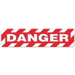 Floor Safety Message Sign Danger 6pk