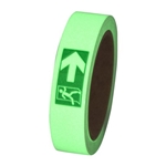 Photoluminescent Glow Exit Right Tape 1" x 10yd