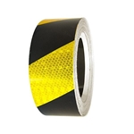 Superbright High Intensity Reflective Tape Yellow Black 2