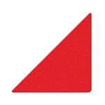 Floor Marking Large Triangle Shape Red 6