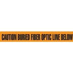 Utility Marking Tape Caution Buried Fiber Optic Line Below