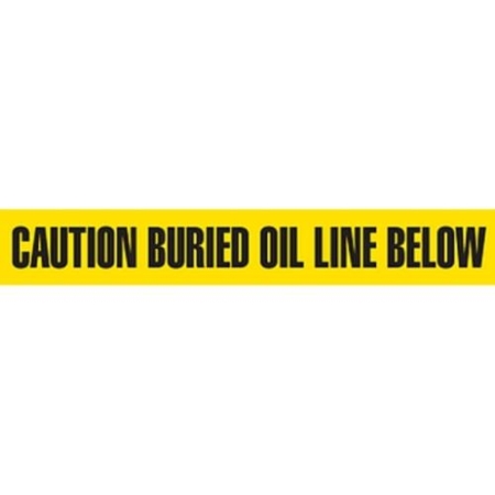 Utility Marking Tape Caution Buried Oil Line Below