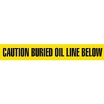 Utility Marking Tape Caution Buried Oil Line Below