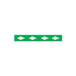 Floor Safety Message Tape Green/Arrows 3