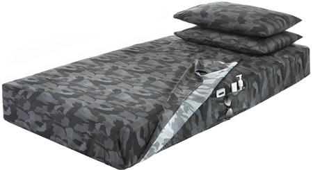 Semi-Truck RV Camper Camouflage 4-Piece Sheet Set 79 x 35 x 7.5