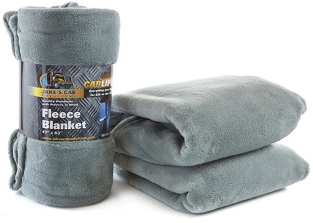 Polar Fleece Blanket for Long Haul Drivers