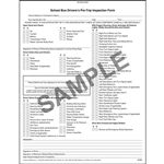Illinois School Bus Driver Vehicle Inspection Report NCR, SnapOut Format