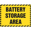 Battery Storage Area Sign