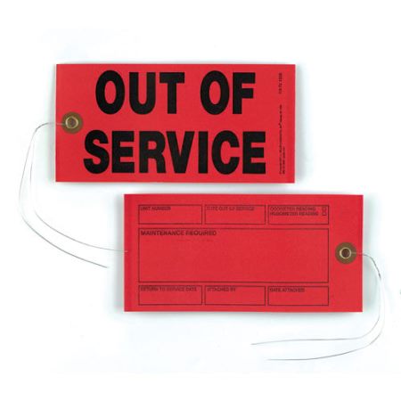 Out of Service Tags, Tyvek