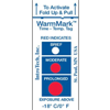 WarmMark Time Temperature Tag, 37°C/99°F