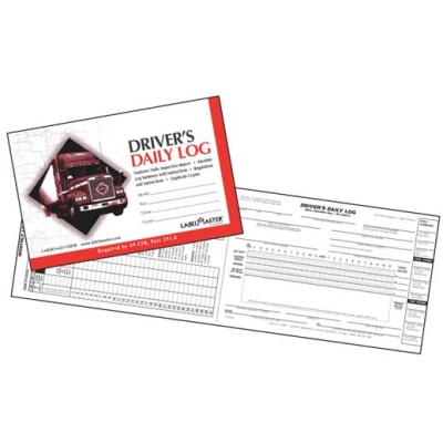 Drivers 2 Sided Daily Log Book
