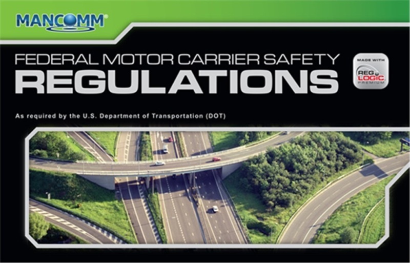 FMCSA Safety Regulation Books Standard Bound, Management Supervisor