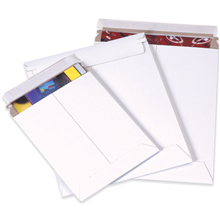 9" x 11-1/2" White Self Seal StayFlat Plus Mailers 100ct