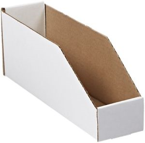 4 x 9 x 4-1/2" Open-Top Bin Box 50ct