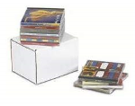 10-5/16 x 5 x 5-9/16" CD Jewel Case Corrugated Mailers 50ct