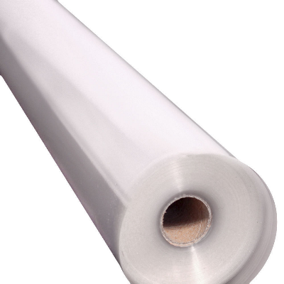 9' x 400` 1 Mil Clear Poly Sheeting Roll
