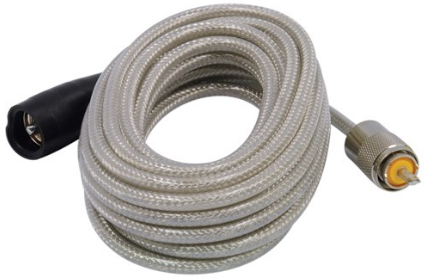 18ft Coax Cable with PL-259 Connectors