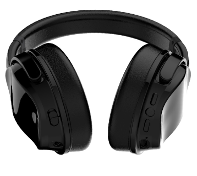 Wicked Audio Hum 1000 BT Headphones Black