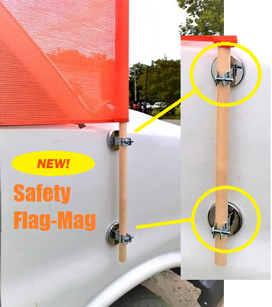 Safety Flag 2 Pack, Truck Flags, US-051621