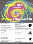 Extreme Weather Transportation Safety Poster