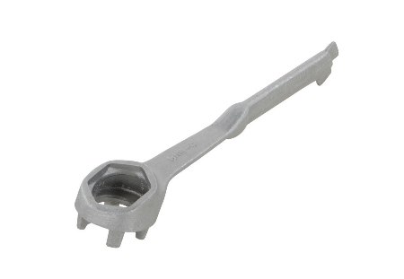 Drum Bung Nut Wrench, Aluminum, 10.5"