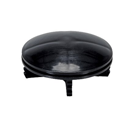 Bollard Plastic Replacement Cap, 4.5"D