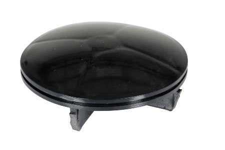 Bollard Plastic Replacement Cap, 5.5"D