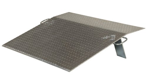 Aluminum Economy Dock Plate, 5"H, 48" x 36"