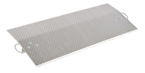 Aluminum Economy Dock Plate, 3"H, 60" x 24"